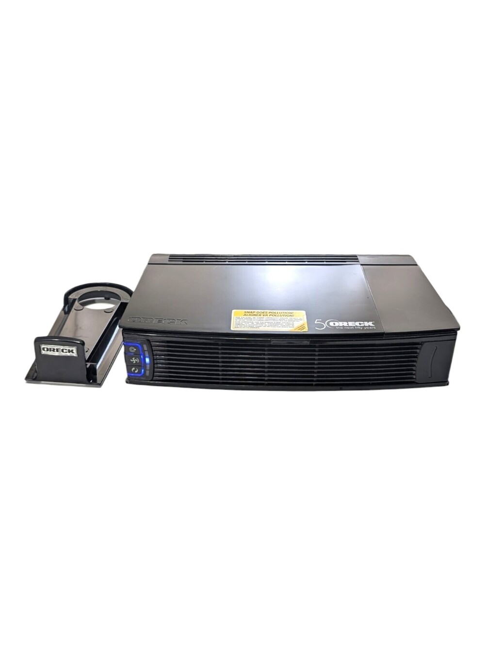 Oreck XL AIR12BC2 Air Purifier Vertical Base No Remote Broken Pins